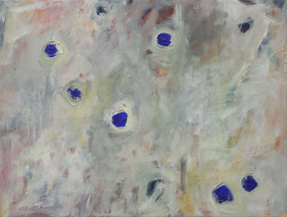 Abstrakt 7, Acryl auf Leinwand, 65 cm x 50 cm, 2002