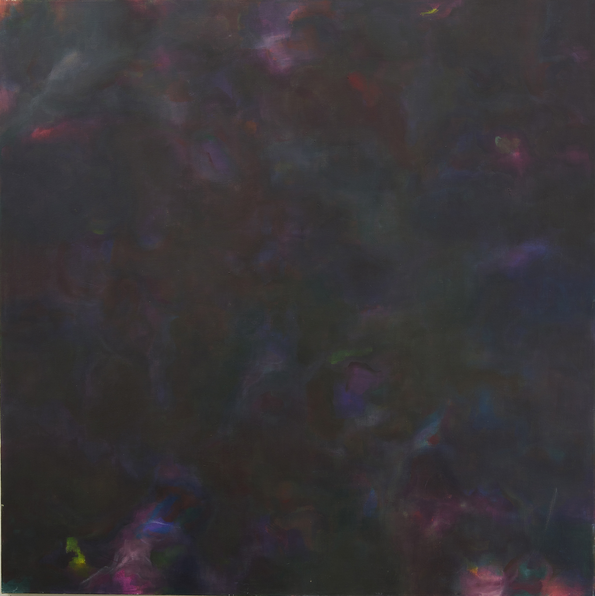 Schwarz Germany, Acryl auf Leinwand, 165 x 165 cm, 2003