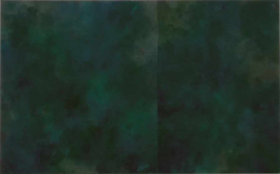 Schwarz, Öl auf Acryl auf Leinwand, 160 cm x 100 cm, 07/2006